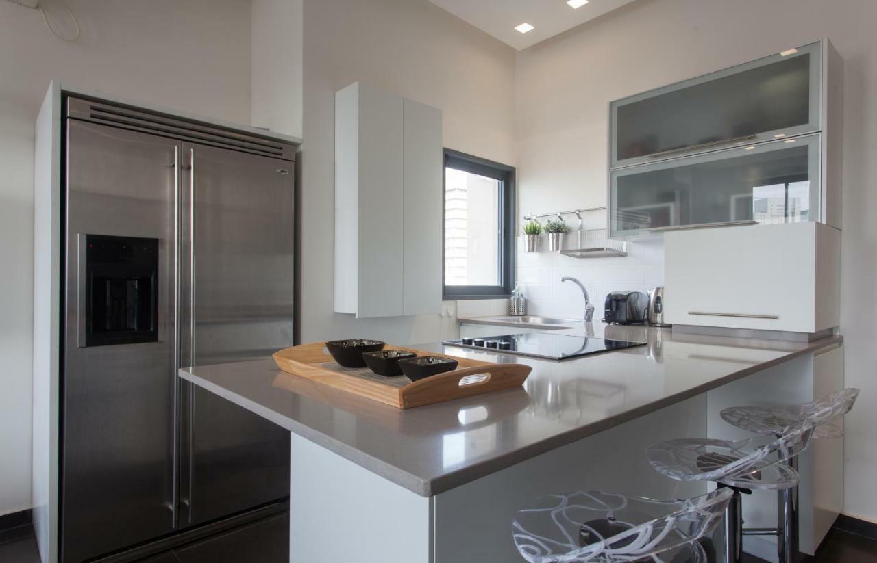 Апартаменты Luxury Penthouse 2 Bed Near Rothchild Тель-Авив Экстерьер фото